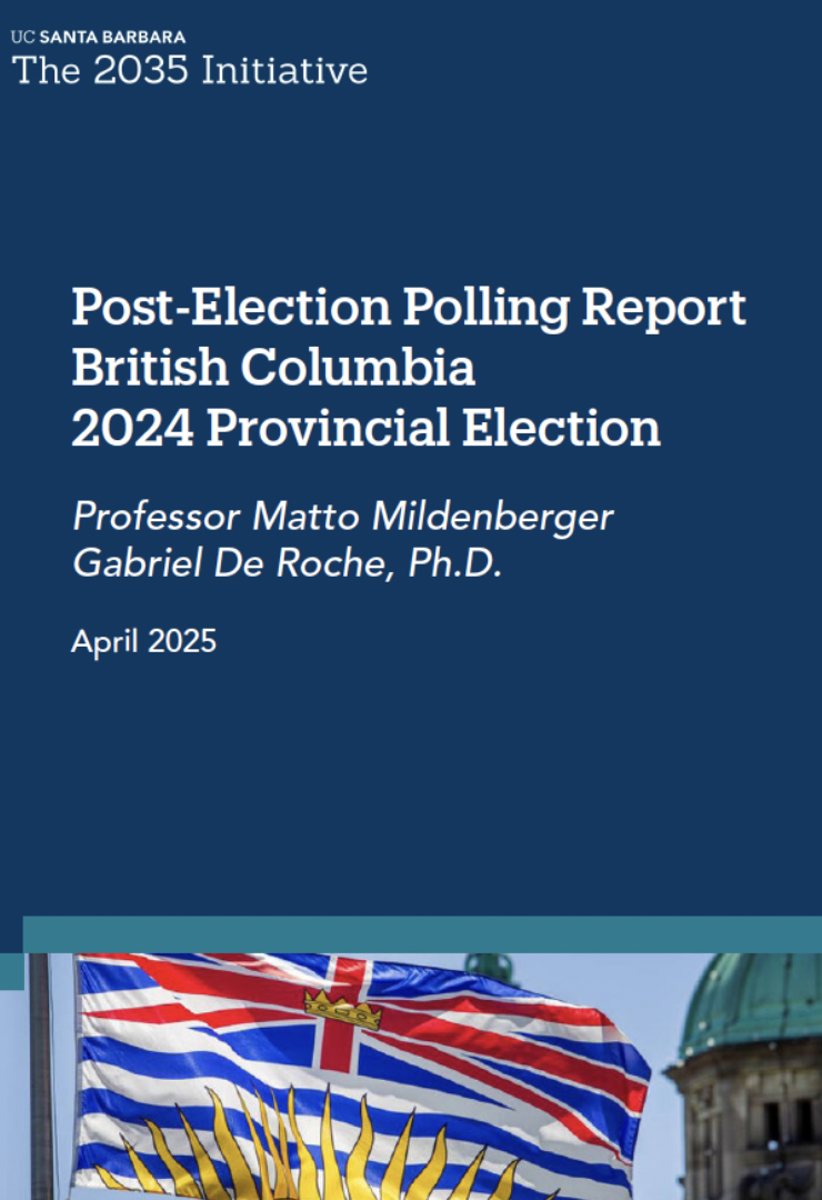 Post-Election Polling Report: British Columbia 2024 Provincial Election