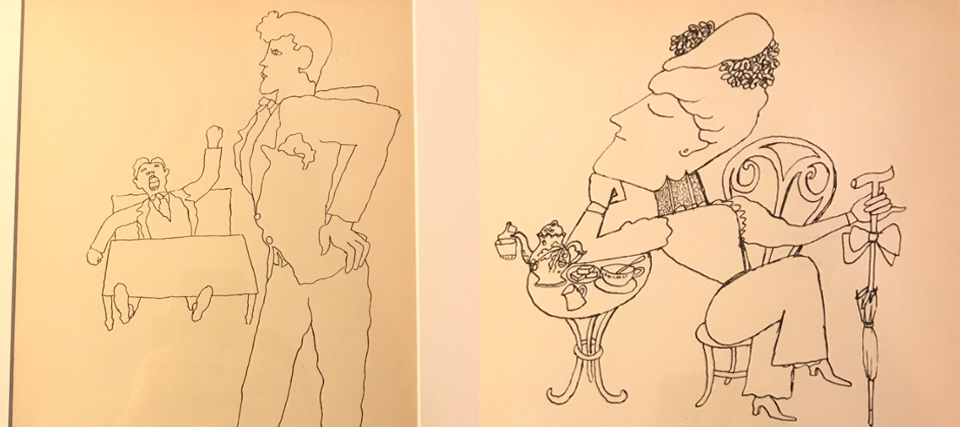 New art on my wall: Jean Cocteau prints (1923)